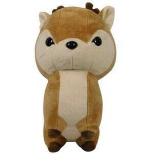 Bellzi Plush Fawn Deer 12" Stuffed Animal Soft Toy Brown Discovery Hut HG22